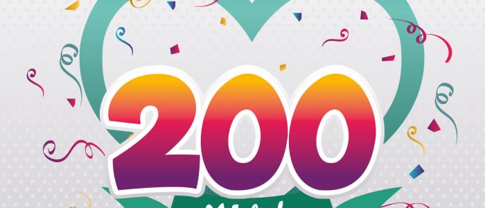Wir feiern 200 Mitglieder!