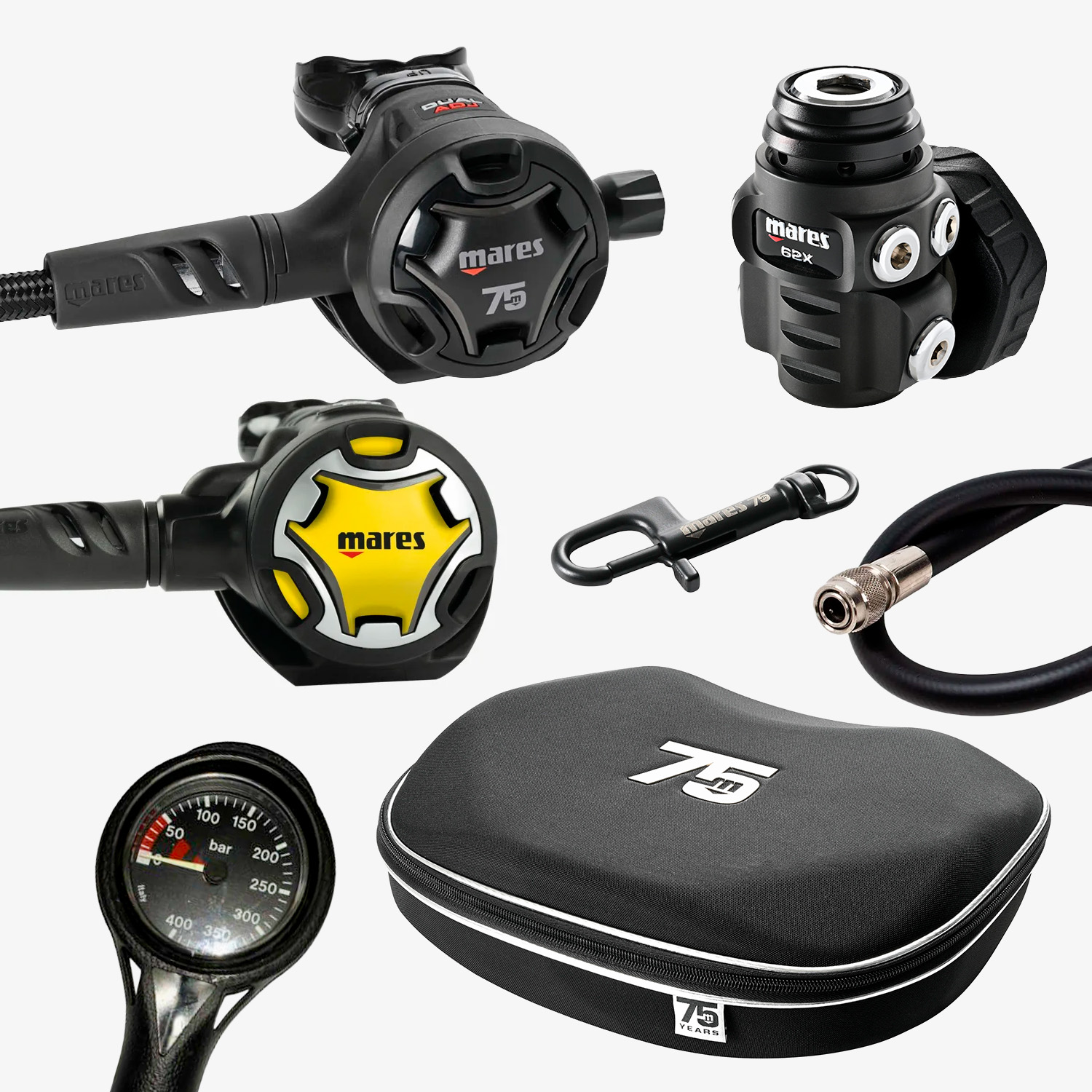 Set Dual ADJ Atemregler